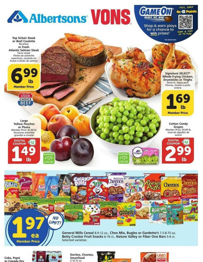 Vons ad catalog