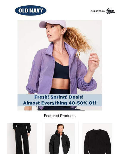 Old Navy ad catalog