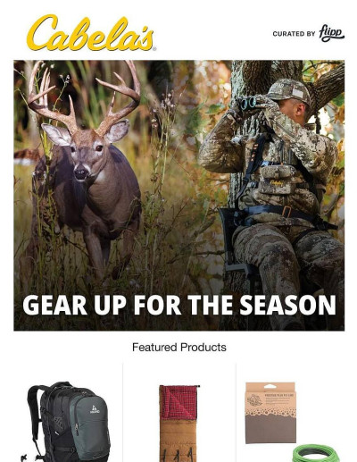 Cabela's ad catalog