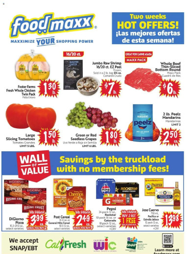 FoodMaxx ad catalog