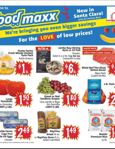 FoodMaxx  - NV ad catalog