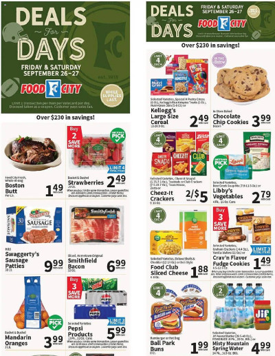 Food City ad catalog
