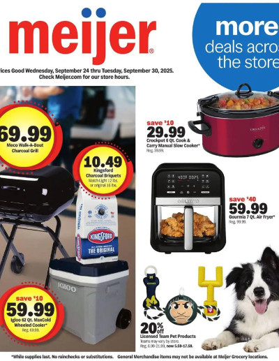 Meijer ad catalog