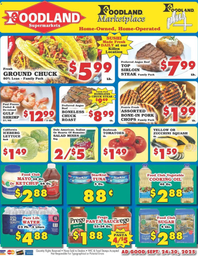 Foodland ad catalog