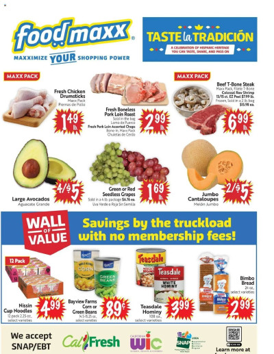 FoodMaxx offer from 09/24/2025  - NV ad catalog