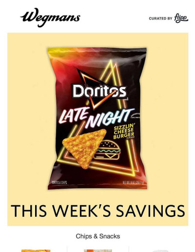 Wegmans flyer ad catalog