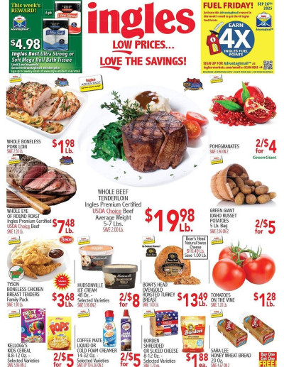 Ingles Markets ad catalog