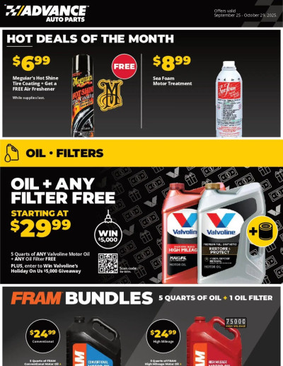 Advance Auto Parts flyer ad catalog