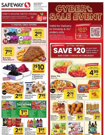 Safeway ad catalog