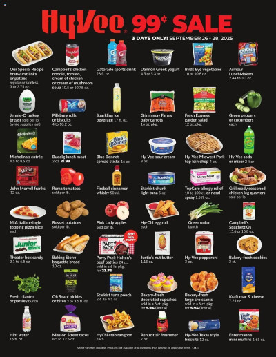 Hy-Vee ad catalog