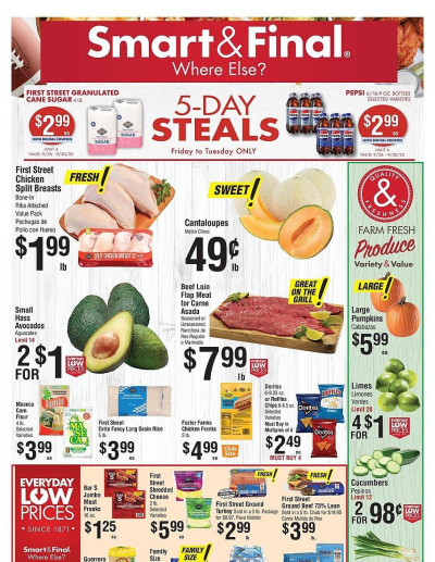 Smart & Final ad catalog