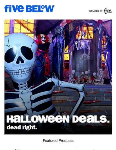 Five Below ad catalog