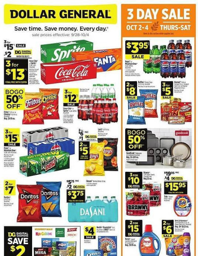 Dollar General ad catalog