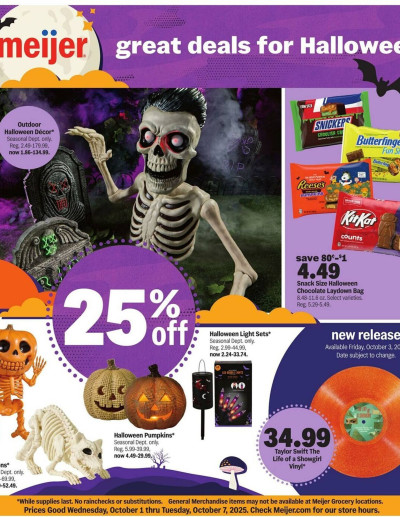 Meijer ad catalog