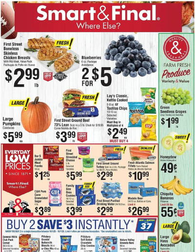 Smart & Final ad catalog