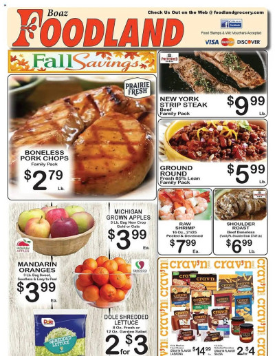 Foodland ad catalog