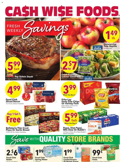Cash Wise offer from 09/24/2025 ad catalog