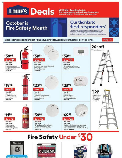 Lowe's ad catalog