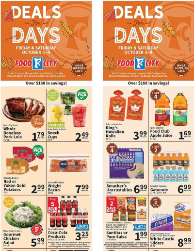 Food City ad catalog