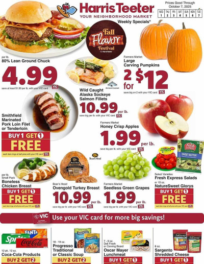 Harris Teeter ad catalog