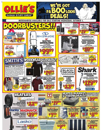 Ollie's ad catalog