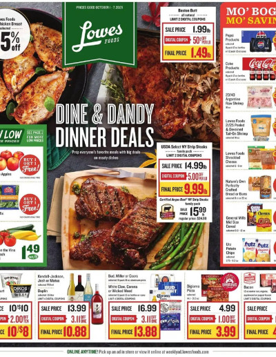 Lowes Foods ad catalog