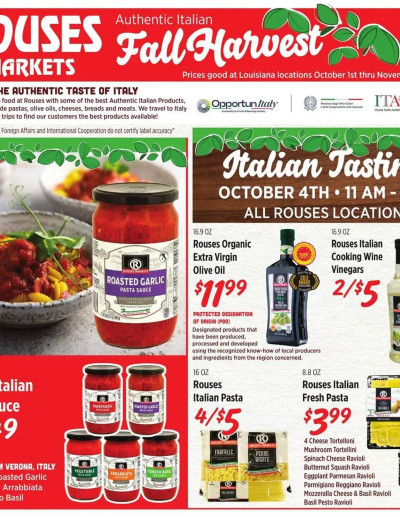Rouses ad catalog
