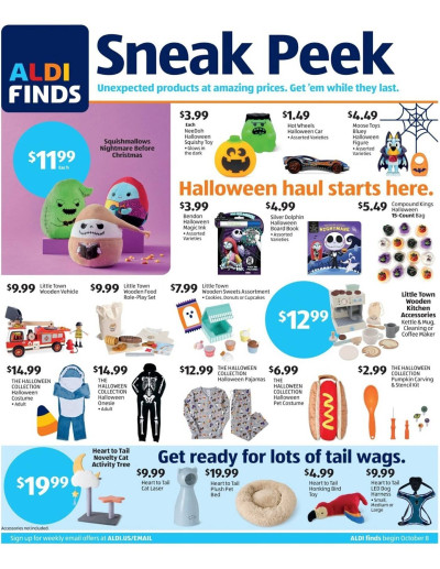 Aldi ad catalog