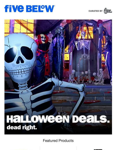 Five Below ad catalog