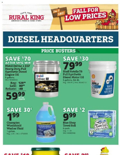 Rural King offer from 10/02/2025 ad catalog