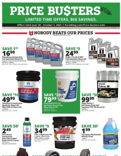 Rural King ad catalog