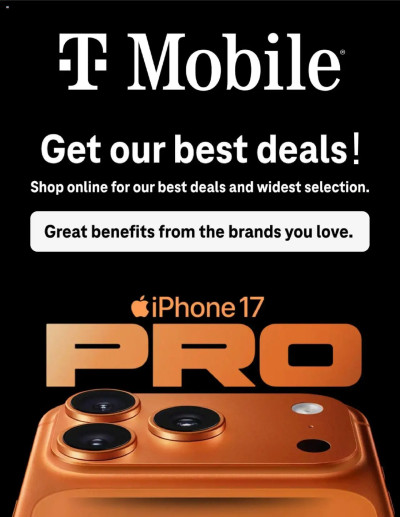 T-Mobile ad catalog