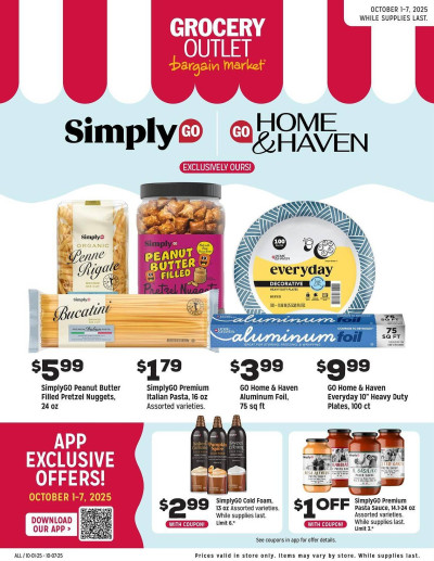 Grocery Outlet ad catalog