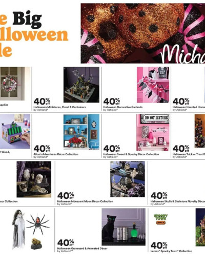 Michaels ad catalog