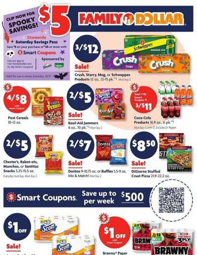 Family Dollar ad catalog