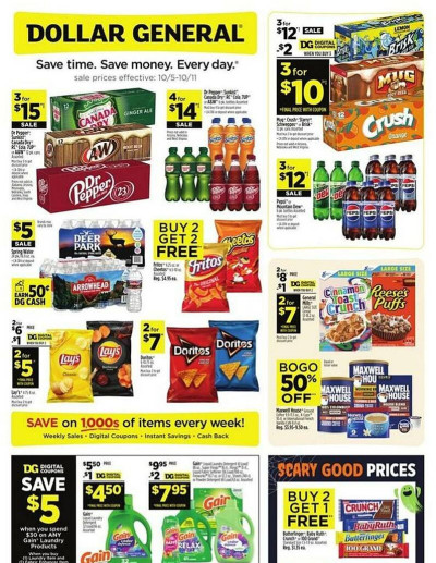 Dollar General ad catalog