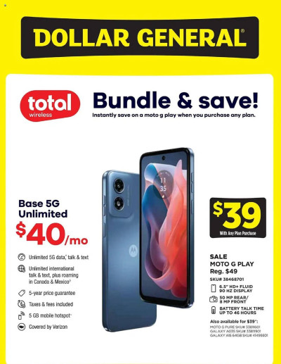 Dollar General ad catalog