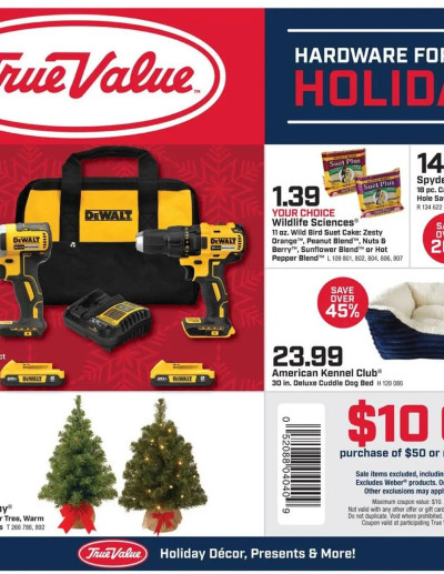 True Value ad catalog