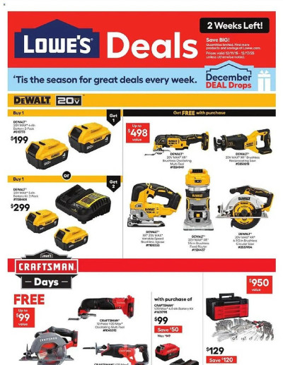  Latest Lowe's ad catalog