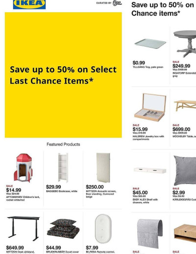 Ikea ad catalog