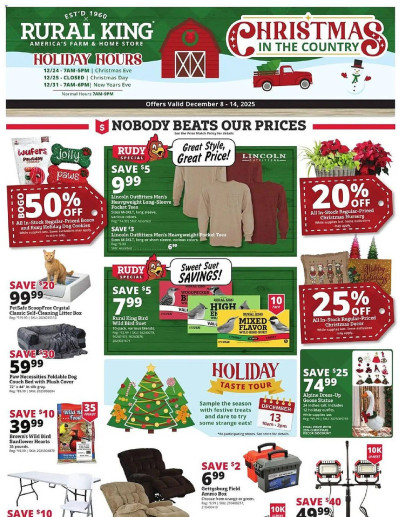 Rural King ad catalog
