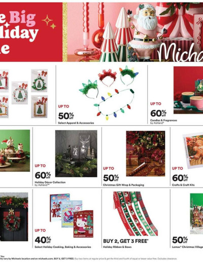 Michaels ad catalog