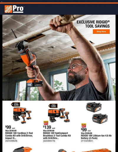 The Home Depot flyer ad catalog