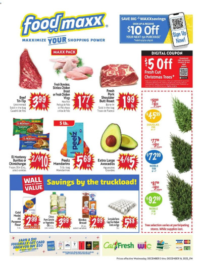 FoodMaxx offer from 12/03/2025  - NV ad catalog