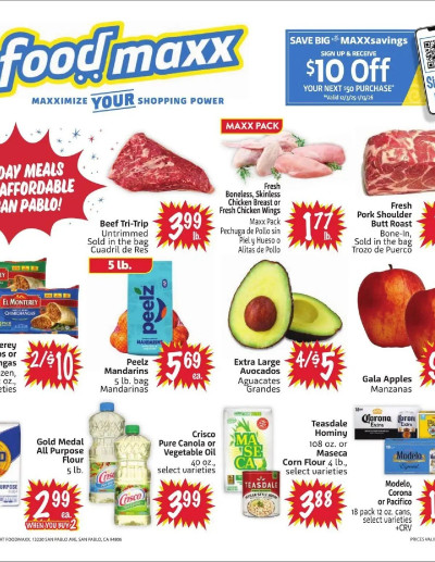 FoodMaxx offer from 12/03/2025  - CA ad catalog