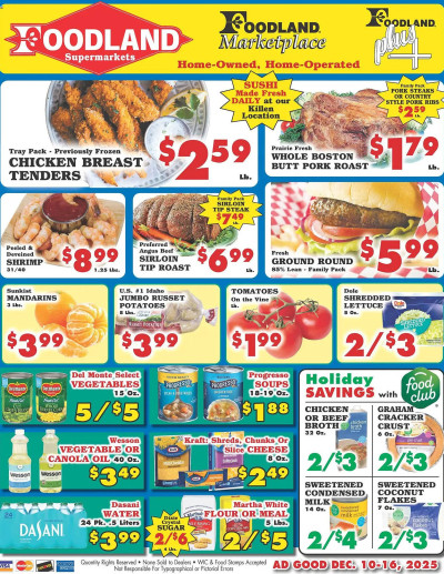 Foodland ad catalog