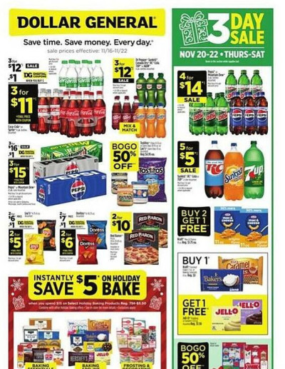 Dollar General ad catalog