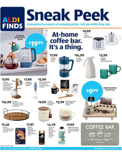 Aldi ad catalog