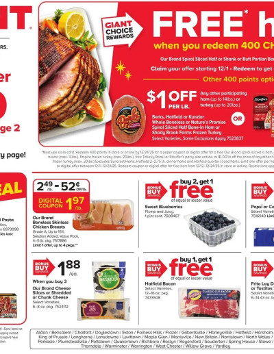  Latest GIANT ad catalog