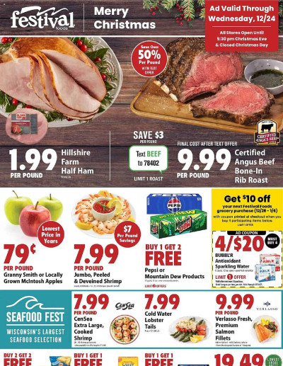 Festival Foods ad catalog